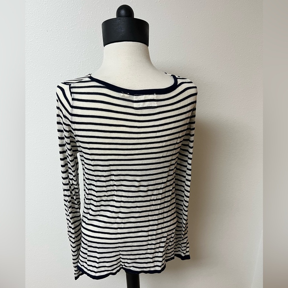 Field Flower Striped Sweater women’s size M - Picture 2 of 3